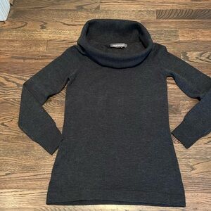 French Connection. Grey sweater. Cowl neck